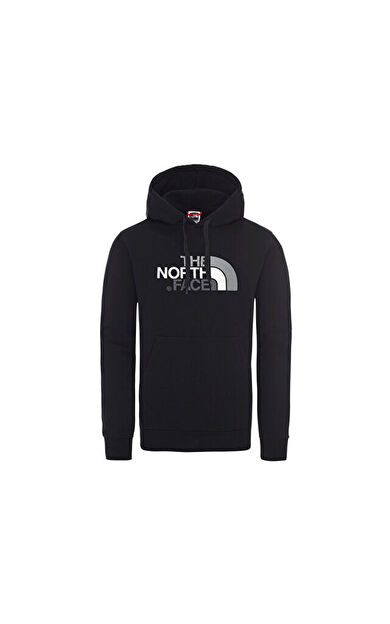 The North Face M Drew Peak Pullover Hoodie Erkek Outdoor Sweatshirts NF00AHJYKX71 Siyah
