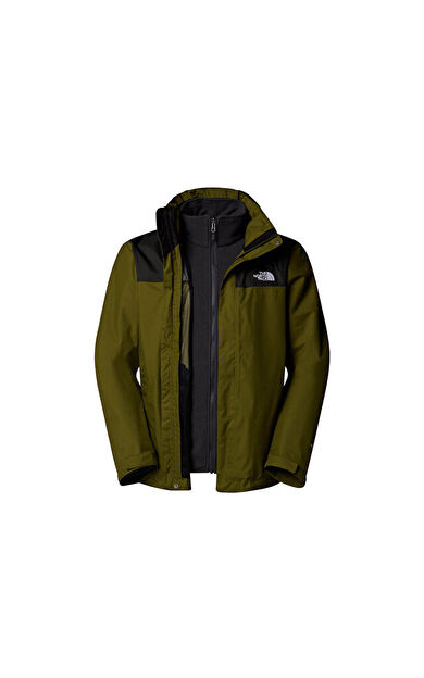 The North Face M Evolve II Triclimate Jacket - Eu Erkek Outdoor Montu NF00CG55WOG1 Yeşil