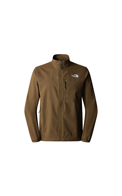 The North Face M Nimble Jacket Erkek Outdoor Suya Dayanıklı Koşu Ceketi NF0A2TYG37U1 Kahverengi
