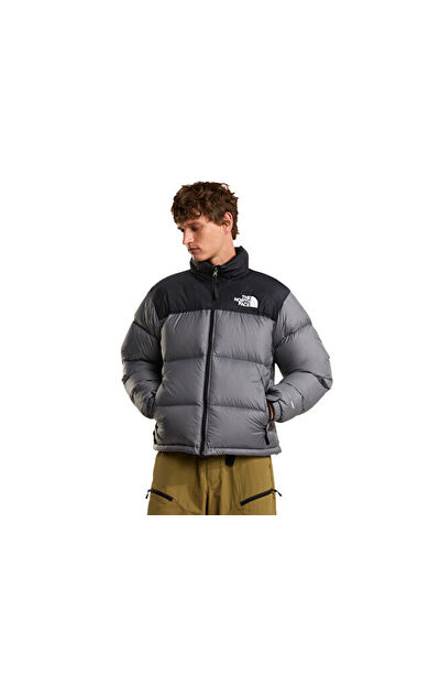 The North Face M 1996 RETRO NUPTSE JACKET Erkek Outdoor Montu (700 Dolgu Kaz Tüyü) NF0A3C8DRPI1 Gri