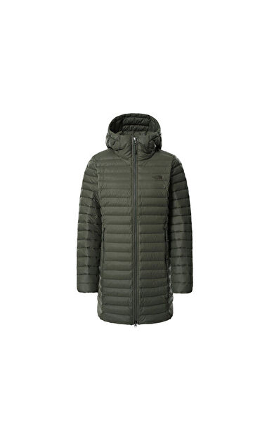 The North Face W Stretch Down Parka Kadın Outdoor Montu NF0A4P6JNYC1 Koyu Yeşil