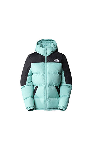 The North Face W Diablo Down Hoodie Kadın Outdoor Montu NF0A55H48641 Yeşil