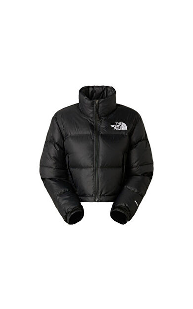 The North Face W Nuptse Short Jacket Kadın Outdoor Montu (700 Dolgu Kaz Tüyü) NF0A5GGEGOG1 Siyah