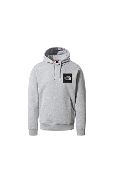The North Face M Fine Hoodie Erkek Outdoor Sweatshirts NF0A5ICXDYX1 Gri