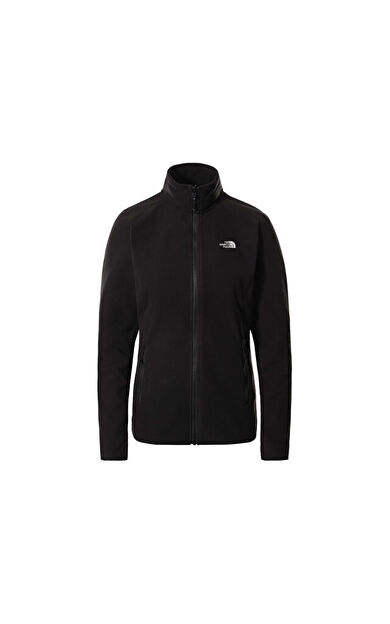 The North Face W 100 Glacier Fz Kadın Outdoor Polar Ceket NF0A5IHOJK31 Siyah