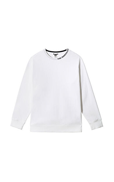 The North Face M Zumu Crew Fleece Erkek Outdoor Sweatshirts NF0A5ILHFN41 Beyaz