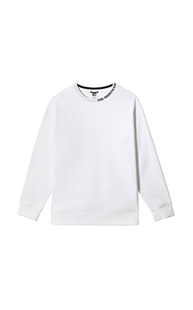 The North Face M Zumu Crew Fleece Erkek Outdoor Sweatshirts NF0A5ILHFN41 Beyaz