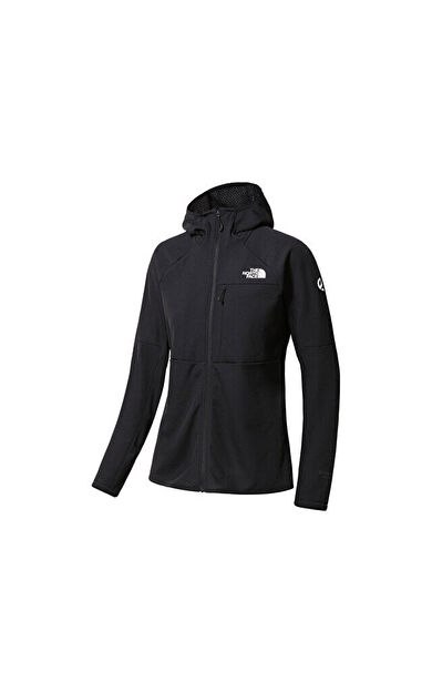 The North Face W Summit Futurefleece Fz Hoodie Kadın Outdoor Ceketi NF0A5J8TJK31 Siyah