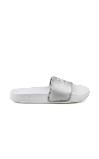 The North Face W Base Camp Slide iii Metallic Kadın Terliği NF0A5LVGKR21 Beyaz