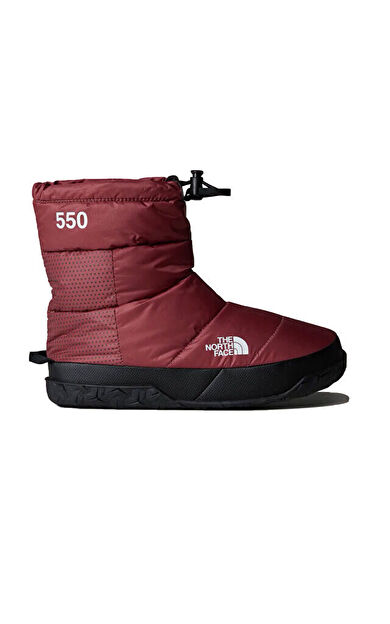The North Face W Nuptse Apres Bootie Kadın Outdoor Botu (550 Dolgu Kaz Tüyü) NF0A5LWC8IM1 Kırmızı
