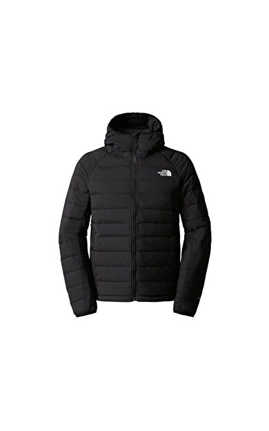 The North Face M Belleview Stretch Down Hoodie Erkek Outdoor Montu (600 Dolgu Kaz Tüyü) NF0A7UJEJK31 Siyah