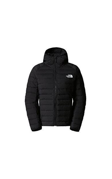 The North Face W Belleview Stretch Down Hoodie Kadın Outdoor Montu (600 Dolgu Kaz Tüyü) NF0A7UK5JK31 Siyah