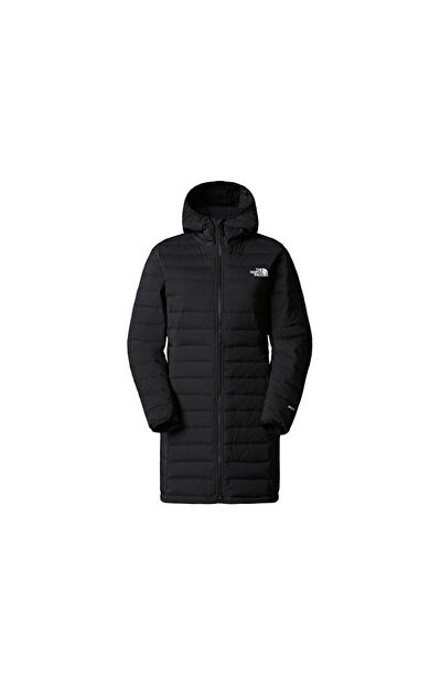 The North Face W Belleview Stretch Down Parka Kadın Outdoor Montu (600 Dolgu Kaz Tüyü) NF0A7UK7JK31 Siyah