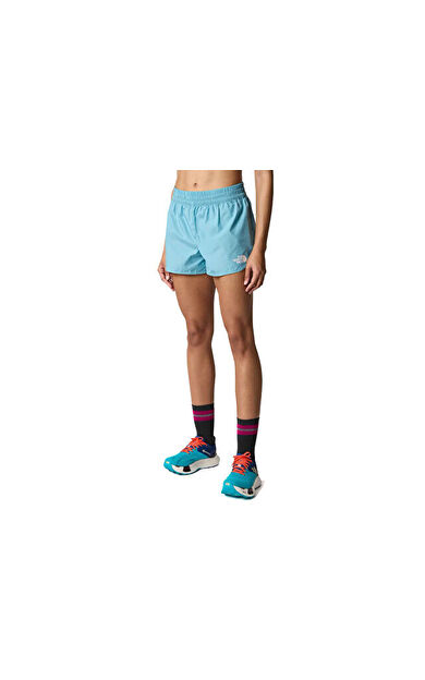 The North Face W Limitless Run Short Kadın Koşu Şortu NF0A7UM8LV21 Mavi