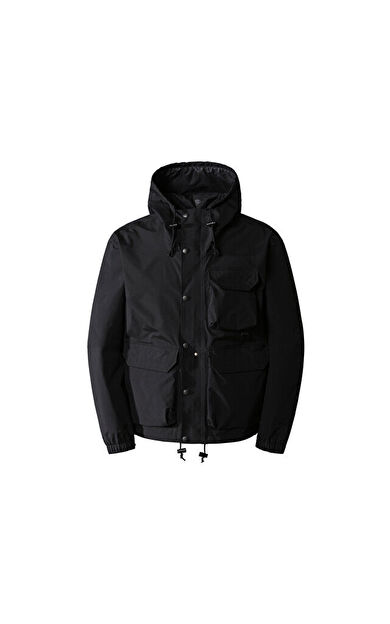 The North Face M M66 Utility Rain Jacket Erkek Outdoor Yağmurluk NF0A7URVJK31 Siyah