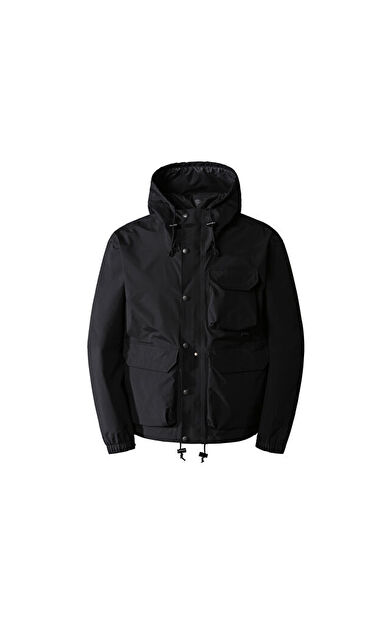 The North Face M M66 Utility Rain Jacket Erkek Outdoor Yağmurluk NF0A7URVJK31 Siyah
