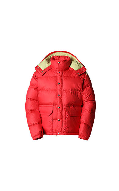 The North Face M 71 Sierra Down Short Jacket Erkek Outdoor Montu NF0A7US36821 Kırmızı