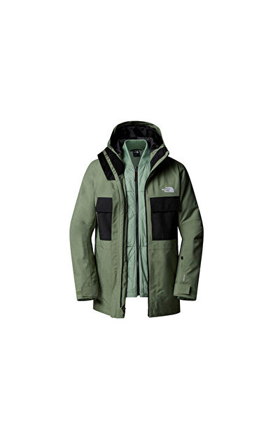 The North Face M Fourbarrel Triclimate Jacket Erkek Outdoor Kayak Montu NF0A7WYFD0L1 Yeşil