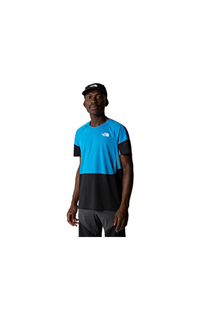 The North Face M Bolt Tech Tee Erkek Outdoor Tişörtü NF0A825GWIJ1 Mavi