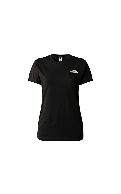 The North Face W Outdoor Graphic Tee Kadın Günlük Tişört NF0A827MJK31 Siyah