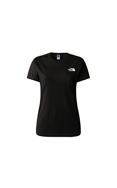 The North Face W Outdoor Graphic Tee Kadın Günlük Tişört NF0A827MJK31 Siyah