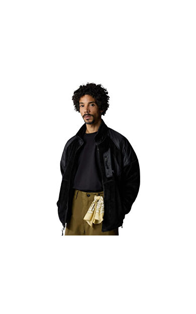 The North Face M Versa Velour Erkek Outdoor Peluş Ceket NF0A84F6JK31 Siyah
