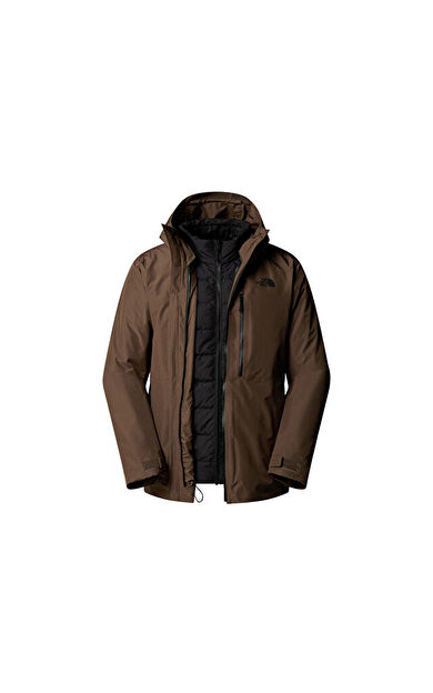 The North Face M North Table Down Triclimate Jacket Erkek Outdoor Montu NF0A84IG5EX1 Kahverengi