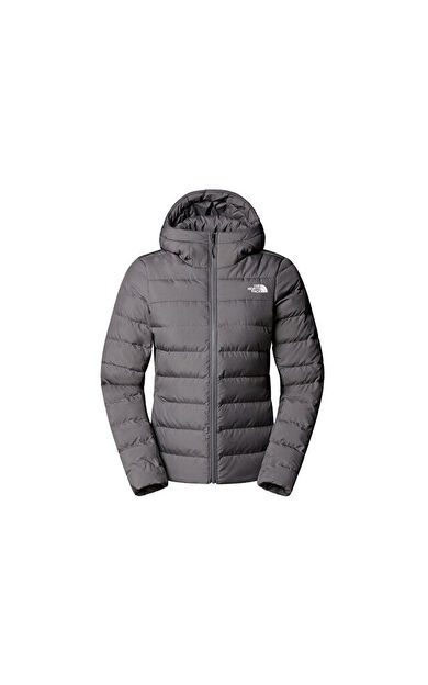 The North Face W Aconcagua 3 Hoodie Kadın Outdoor Montu (600 Dolgu Kaz Tüyü) NF0A84IV0UZ1 Gri