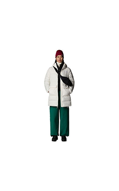 The North Face W Gotham Parka Kadın Outdoor Montu NF0A84IXQLI1 Beyaz