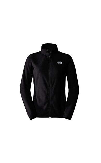 The North Face W 100 Glacier Fz Kadın Outdoor Polar Ceket NF0A855OJK31 Siyah