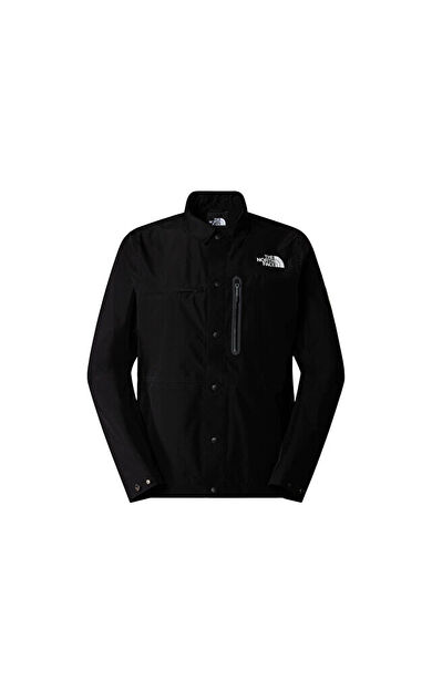 The North Face M Amos Tech Overshirt Unisex Outdoor Ceket NF0A879DJK31 Siyah