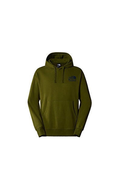 The North Face M Nature Hoodie Erkek Günlük Sweatshirt NF0A87DVPIB1 Yeşil