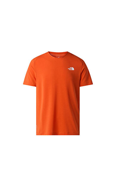 The North Face M LIGHTNING ALPINE S/S TEE Erkek Outdoor Tişörtü NF0A87H7G6L1 Turuncu
