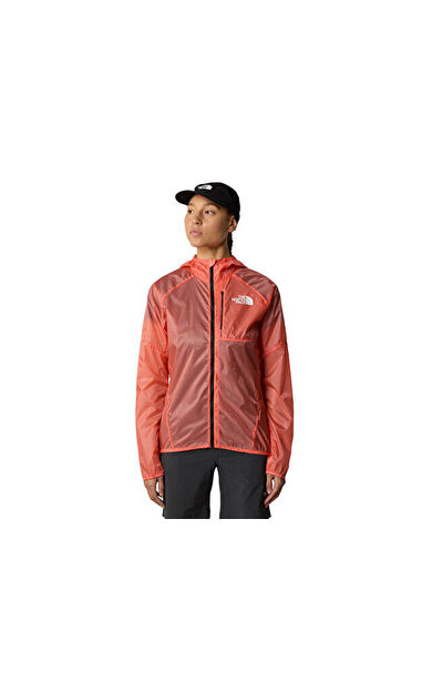 The North Face W Windstream Shell Kadın Ayarlanabilir Outdoor Yağmurluk NF0A87HFGTH1 Kırmızı