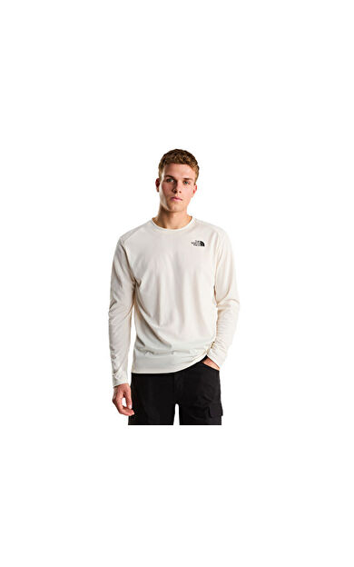 The North Face M SHADOW LS Erkek Outdoor Uzun Kollu Tişört NF0A87TVQLI1 Bej