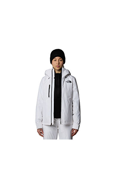 The North Face W Descendit Jacket Kadın Outdoor Ceketi NF0A87XFFN41 Beyaz