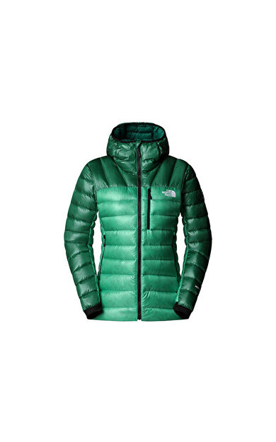 The North Face W Summit Breithorn Hoodie Kadın Outdoor Montu (800 Dolgu Kaz Tüyü) NF0A8805E271 Yeşil
