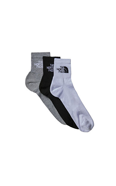 The North Face Trail Run Sock Crew Çorap (3 Adet) NF0A882G3OW1 Renkli