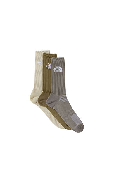 The North Face MULTI SPORT CUSH CREW SOCK 3P Çorap (3 Çift) NF0A882HN6T1 Çok Renkli