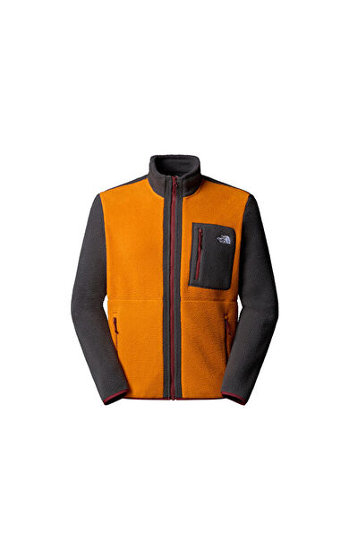 The North Face M Yumiori Full Zip Erkek Outdoor Polar Ceket NF0A883REOD1 Turuncu