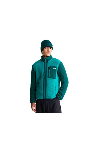 The North Face M YUMIORI FULL ZIP Erkek Outdoor Polar Ceket NF0A883RSE41 Mavi