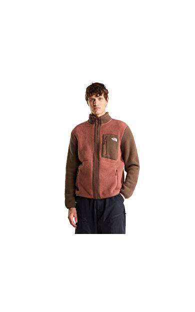 The North Face M YUMIORI FULL ZIP Erkek Outdoor Polar Ceket NF0A883RTF01 Kahverengi