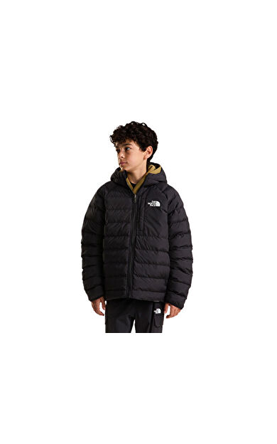 The North Face B REVERSIBLE PERRITO HOODED JACKET Çocuk Outdoor Montu NF0A88TWWOO1 Siyah