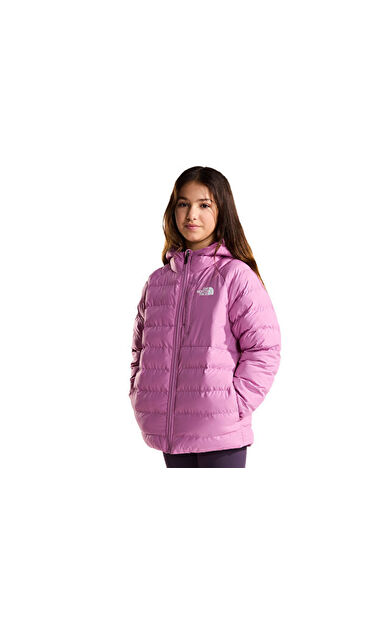 The North Face G REVERSIBLE PERRITO HOODED JACKET Çocuk Outdoor Montu NF0A88UEG6E1 Mor