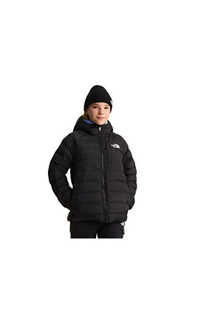 The North Face G REVERSIBLE PERRITO HOODED JACKET Çocuk Outdoor Montu NF0A88UEWOO1 Siyah