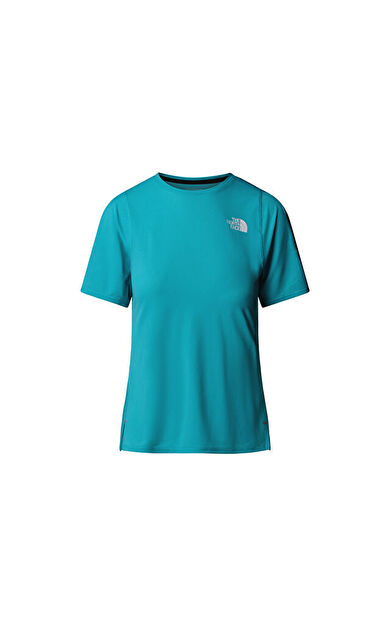 The North Face W Summit High Trail S/S Kadın Outdoor Tişörtü NF0A88X96IB1 Mavi