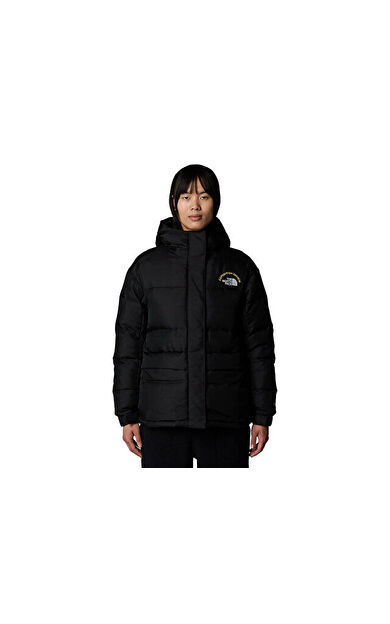 The North Face W Hmlyn 30 Anniversary Parka Kadın Outdoor Montu (600 Dolgu Kaz Tüyü) NF0A88YWJK31 Siyah