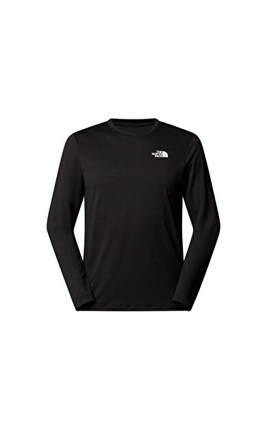 The North Face M 24/7 L/S Tee Erkek Outdoor Tişörtü NF0A894AJK31 Siyah