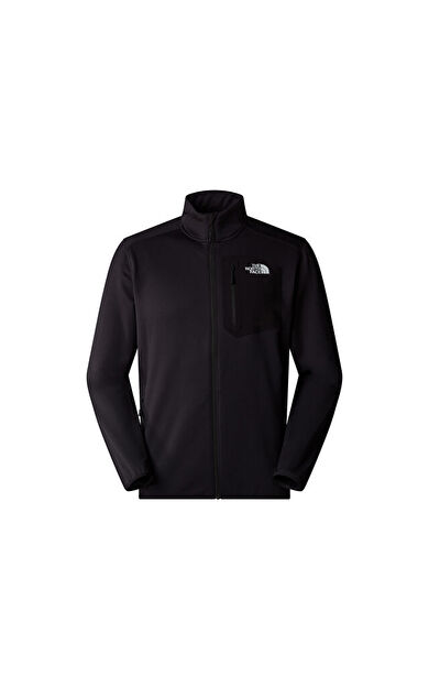 The North Face M CREST FULL ZIP JACKET Erkek Outdoor Ceket NF0A897CJK31 Siyah