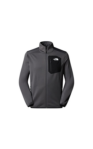 The North Face M CREST FULL ZIP JACKET Erkek Outdoor Ceket NF0A897CWUO1 Gri